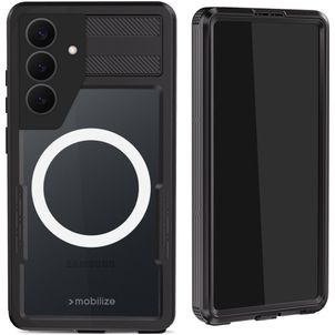Mobilize Waterproof Samsung Galaxy S26 Plus Waterdicht MagSafe Hoesje Hardcase Backcover - Zwart