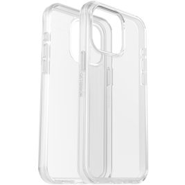 OtterBox Symmetry Doorzichtig iPhone 15 Pro Max Hoesje Hardcase Backcover Shockproof - Transparant