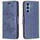 Mobigear Butterfly Samsung Galaxy A54 Hoesje Bookcase Portemonnee - Blauw