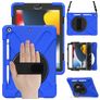 Mobigear SureGrip XGuard iPad 8 (2020) Hoes Hard Kunststof,Siliconen Backcover + Stylus Houder + Schouderband + Standaard - Blauw