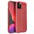 Mobigear Luxury iPhone 12 Pro Max Hoesje Flexibel TPU Backcover - Rood