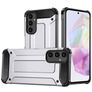 Mobigear Outdoor Samsung Galaxy A16 Hoesje Hardcase Backcover Shockproof - Zilver