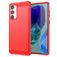 Mobigear Brushed Slim Samsung Galaxy M55 Hoesje Flexibel TPU Backcover - Rood