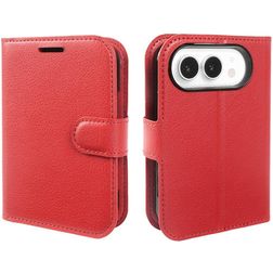 Mobigear Classic iPhone Duo Hoesje Bookcase Portemonnee - Rood