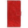 Mobigear Basic Alcatel 1C (2019) Hoesje Bookcase Portemonnee - Rood