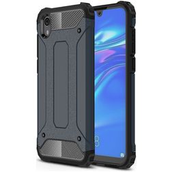Mobigear Outdoor HONOR 8S Hoesje Hardcase Backcover Shockproof - Marineblauw