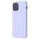 Mobigear Rubber Touch iPhone 12 Siliconen Hoesje Backcover - Paars