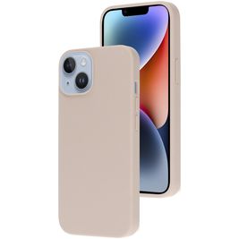 Mobiparts iPhone 14 Siliconen Hoesje Backcover - Soft Salmon