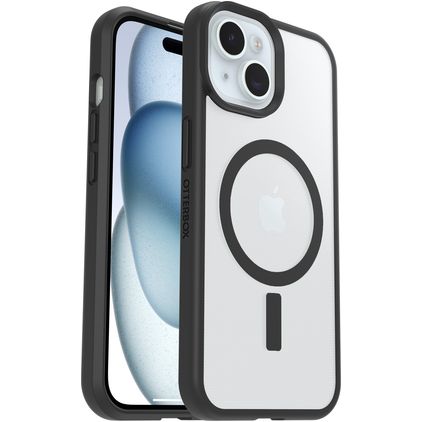 Otterbox React iPhone 15 MagSafe Hoesje Hardcase Backcover Shockproof - Zwart