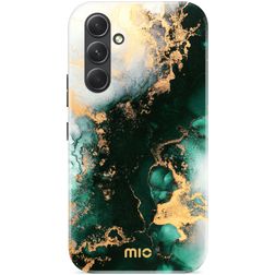 MIO Samsung Galaxy A54 MagSafe Hoesje Hardcase Backcover - Green Marble