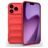 Mobigear Bumpy iPhone 17 Pro Max Hoesje Flexibel TPU Backcover - Rood