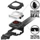 Catalyst Waterproof Case Siliconen Apple Watch - 45 mm Bandje Gespsluiting - Zwart
