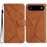 Mobigear Stitch iPhone Air Hoesje Bookcase Portemonnee - Bruin
