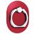 Mobigear Oval Telefoon Ring - Rood Universeel