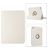 Mobigear DuoStand iPad 11 (2025) Hoes Draaibare Bookcase - Wit