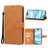 Mobigear Wallet iPhone 16 Hoesje Bookcase Portemonnee - Bruin