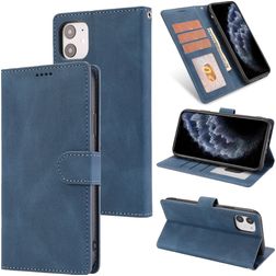 Mobigear Wallet iPhone 11 Hoesje Bookcase - Blauw