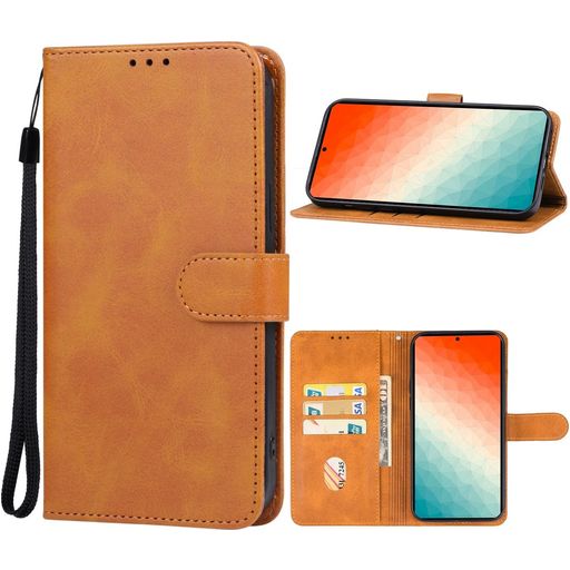 Mobigear Retro Samsung Galaxy S24 Ultra Hoesje Bookcase Portemonnee - Bruin