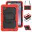 Mobigear SureGrip Xtreme Samsung Galaxy Tab A9 (2023) Hoes Hard Kunststof,Siliconen Backcover + Schouderband + Standaard - Rood