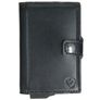 Valenta Card Case Essential Wallet Leren Pasjeshouder - 10 Pasjes - Zwart