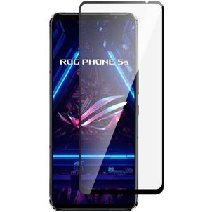 Mobigear Premium ASUS ROG Phone 5s Glazen Screenprotector - Case Friendly - Zwart