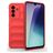 Mobigear Bumpy Samsung Galaxy A17 Hoesje Flexibel TPU Backcover - Rood