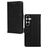Mobilize Wallet Samsung Galaxy S25 Plus Hoesje Echt Leer Bookcase Portemonnee - Zwart