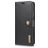 Mobigear Snap Button Samsung Galaxy Note 9 Hoesje Uitneembare 2in1 Bookcase Portemonnee - Zwart