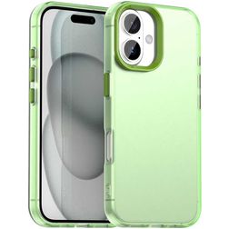 Mobigear Crystal iPhone 17 Hoesje Hardcase Backcover - Groen