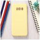 Mobigear Colors Samsung Galaxy S8 Hoesje Flexibel TPU Backcover - Geel