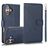 Mobigear Wallet iPhone 16 Plus Hoesje Uitneembare 2in1 Bookcase Portemonnee - Blauw
