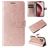 Mobigear Butterfly iPhone 16 Pro Hoesje Bookcase Portemonnee - Roségoud