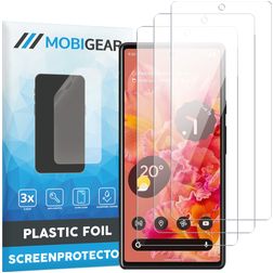 Mobigear Google Pixel 6 Screenprotector Folie - Case Friendly (3-Pack)