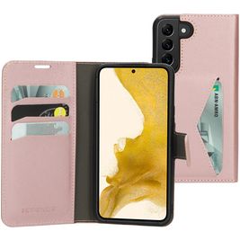 Mobiparts Classic Wallet Samsung Galaxy S22 Hoesje Bookcase Portemonnee - Roze
