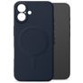 My Style Protective Flex iPhone 16 Plus MagSafe Hoesje Flexibel TPU Backcover - Marineblauw