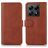 Mobigear Wallet Xiaomi 14T Hoesje Bookcase Portemonnee - Bruin