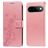 Mobigear Flowers Google Pixel 11 Hoesje Bookcase Portemonnee - Roze