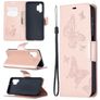 Mobigear Butterfly Samsung Galaxy A32 5G Hoesje Bookcase Portemonnee - Roségoud