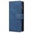 Mobigear Zipper Samsung Galaxy A51 Hoesje Bookcase Portemonnee - Blauw