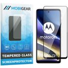 Mobigear Premium Motorola Moto G31 Glazen Screenprotector - Case Friendly - Zwart