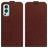 Mobigear OnePlus Nord 2 Hoesje Flipcase - Bruin