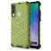 Mobigear Honeycomb Huawei Y6p Hoesje Hardcase Backcover Shockproof - Groen