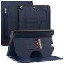 Mobigear Magnetic Folio iPad 7 (2019) Hoes Bookcase + Stylus Houder - Marineblauw