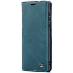 Caseme 013 Samsung Galaxy A71 Hoesje Bookcase Portemonnee - Blauw