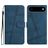 Mobigear Stitch iPhone Air Hoesje Bookcase Portemonnee - Blauw
