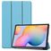 Mobigear Tri-Fold Samsung Galaxy Tab S6 Lite Hoes Bookcase - Blauw