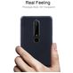 Mobigear Ultra Thin Doorzichtig Nokia 6.1 Hoesje Flexibel TPU Extra Dun Backcover - Transparant
