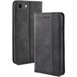Mobigear Sensation iPhone SE (2022) Hoesje Bookcase Portemonnee - Zwart