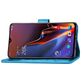 Mobigear Clover OnePlus 6T Hoesje Bookcase Portemonnee - Blauw