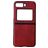 Mobigear Excellent Motorola Razr (2022) Hoesje Hardcase Backcover - Bordeaux Rood